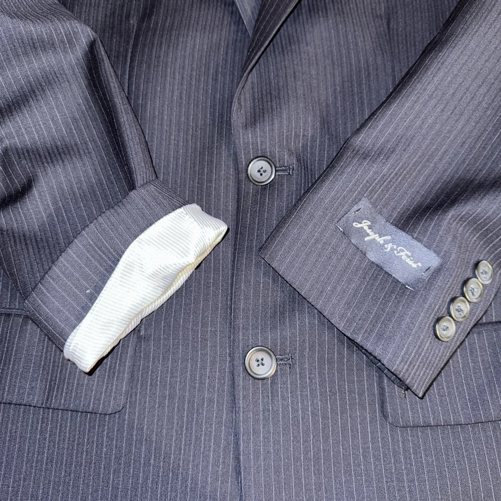 JOSEPH & FEISS Mens Blazer Sport Coat Casual Jacket Size 36R‎ Wool Suit - Picture 8 of 11